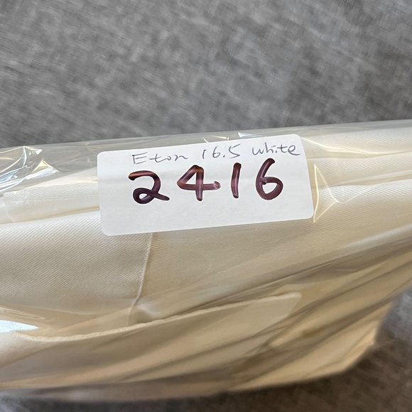 Eton Contemporary French Cuff Button Up Long Sleeve Shirt - Men's Size 42 / 16.5 - Picture 11 of 11